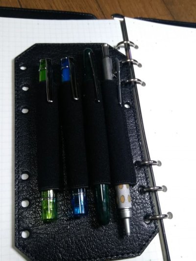 画像3: システム手帳とペンを一緒に持ち歩くためのホルダ－Pen4lder（ペンホルダー）
