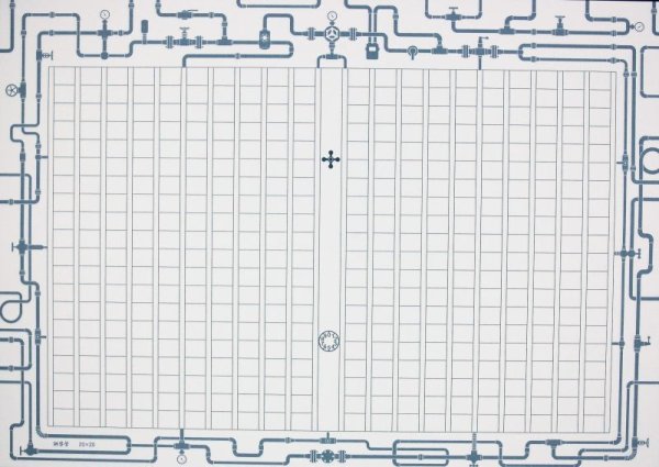 画像1: 飾り原稿用紙 鋼導管 (1)