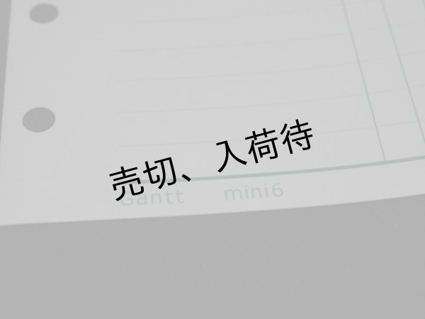 画像2: じゃばらんだガントチャート ミニ６ (2)