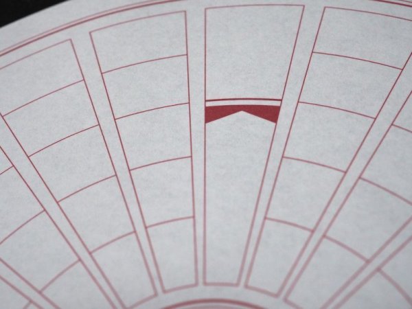 画像2: 〇ふで箋 焼網壹(桃色) (2)