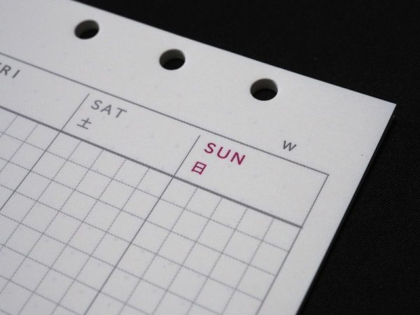 画像5: 【定番】スライド手帳バイブル版(横置き)30枚入 日玉なし (5)