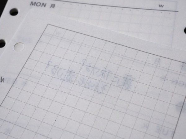 画像7: 【定番】スライド手帳バイブル版(レフト式)30枚入 日玉なし (7)