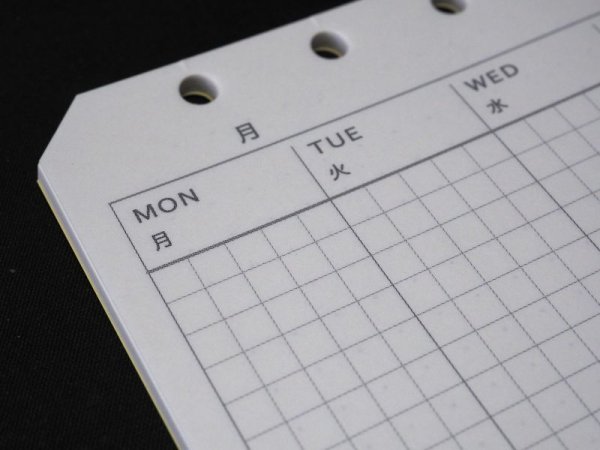 画像4: 【定番】スライド手帳バイブル版(横置き)30枚入 日玉なし (4)