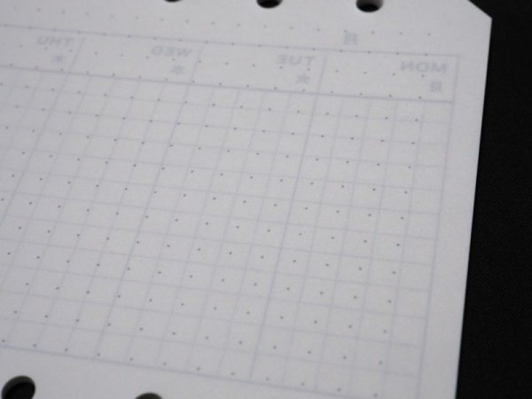 画像6: 【定番】スライド手帳バイブル版(横置き)30枚入 日玉なし (6)