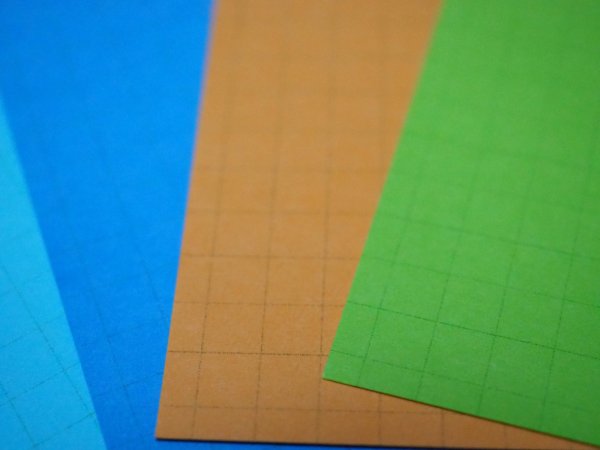 画像2: 名刺サイズの5mm方眼メモ (2)