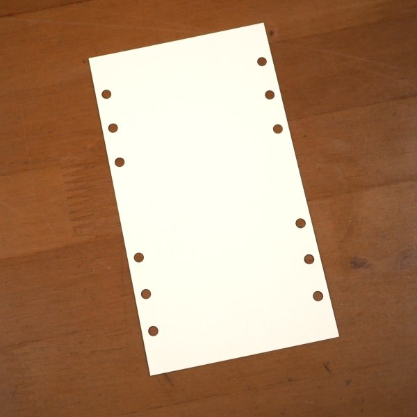 画像2: スライド手帳無地ノート バイブルサイズ (2)