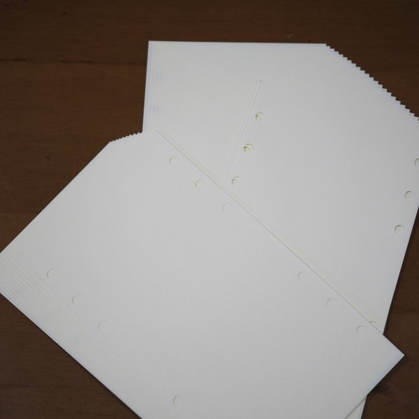 画像4: スライド手帳無地ノート バイブルサイズ (4)