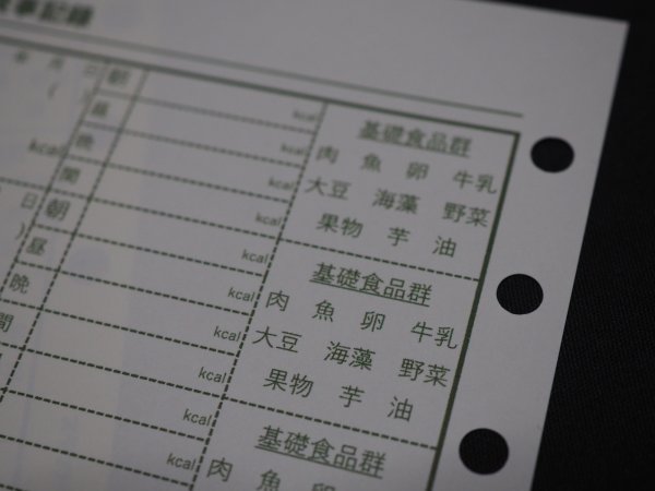 画像3: 食事記録リフィル (3)
